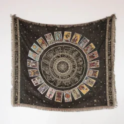 Nordische Überwurfdecke – gemütlicher Sofa-Bettbezug als Wohnzimmerdekoration