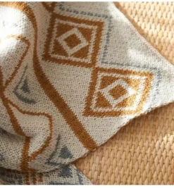 Nordische Überwurfdecke - Gemütliches Acryl-Winter-Sofabettdekor