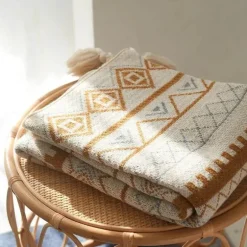 Nordische Überwurfdecke - Gemütliches Acryl-Winter-Sofabettdekor