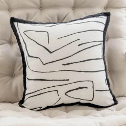 Nordische bestickte Kissenbezüge - Luxuriöses modernes Dekor