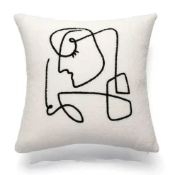 Nordische bestickte Kissenbezüge - Luxuriöses modernes Dekor