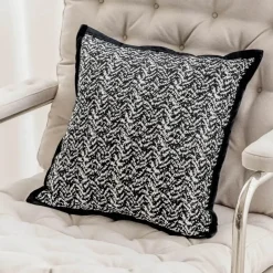 Nordische bestickte Kissenbezüge - Luxuriöses modernes Dekor