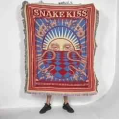 Nordische böhmische Decke – vielseitiger Bett-Sofa-Bezug, ethnisches Picknick, Camping, unverzichtbar