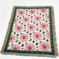 Nordische böhmische Decke – vielseitiger Bett-Sofa-Bezug, ethnisches Picknick, Camping, unverzichtbar