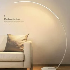 Nordische dimmbare LED-Stehleuchte – Modernes Glanzdesign