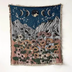 Nordische Freizeitdecke – multifunktionale Sofadecke, Wandteppich-Dekor