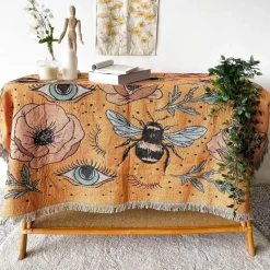 Nordische Freizeitdecke – multifunktionale Sofadecke, Wandteppich-Dekor