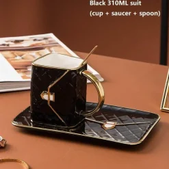 Nordische Handtaschentasse – Stilvolle Kaffeetasse aus Keramik