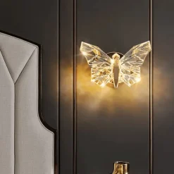 Nordische Schmetterlings-Wandleuchte – Moderne dekorative Beleuchtungsvorrichtung