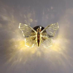 Nordische Schmetterlings-Wandleuchte – Moderne dekorative Beleuchtungsvorrichtung