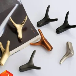 Nordische Stierkopf-Wandhaken – rustikale dekorative Kleiderbügel