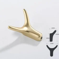 Nordische Stierkopf-Wandhaken – rustikale dekorative Kleiderbügel