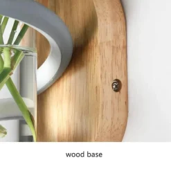 Nordische Wandlampe aus Holz für den Außenbereich – einzigartige Gartendekoration