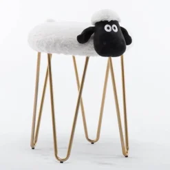 Nordischer Eisenschafhocker – Stilvolles Wohndekor