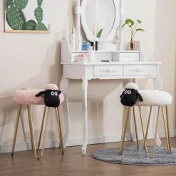 Nordischer Eisenschafhocker – Stilvolles Wohndekor