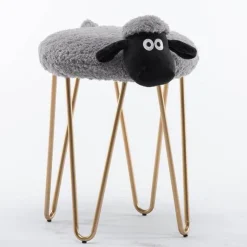 Nordischer Eisenschafhocker – Stilvolles Wohndekor