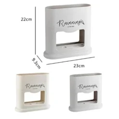 Nordischer ovaler Schirmständer für den Eingangsbereich