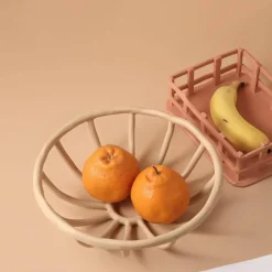 Nordisches Obsttablett aus Harz – Kreatives Hohldesign-Dekor