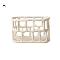 Nordisches Obsttablett aus Harz – Kreatives Hohldesign-Dekor