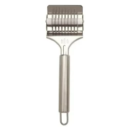 Nudelschneider – Nudelwerkzeug aus Edelstahl mit Knoblauch-Ingwer-Roller