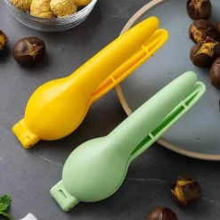 Nussknacker für Kastanien, Walnüsse, Clip-Zange, Schäler, Schneider, Öffner