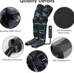 Oberschenkelmassagegerät – Gerät zur Stresslinderung mit vollständiger Abdeckung