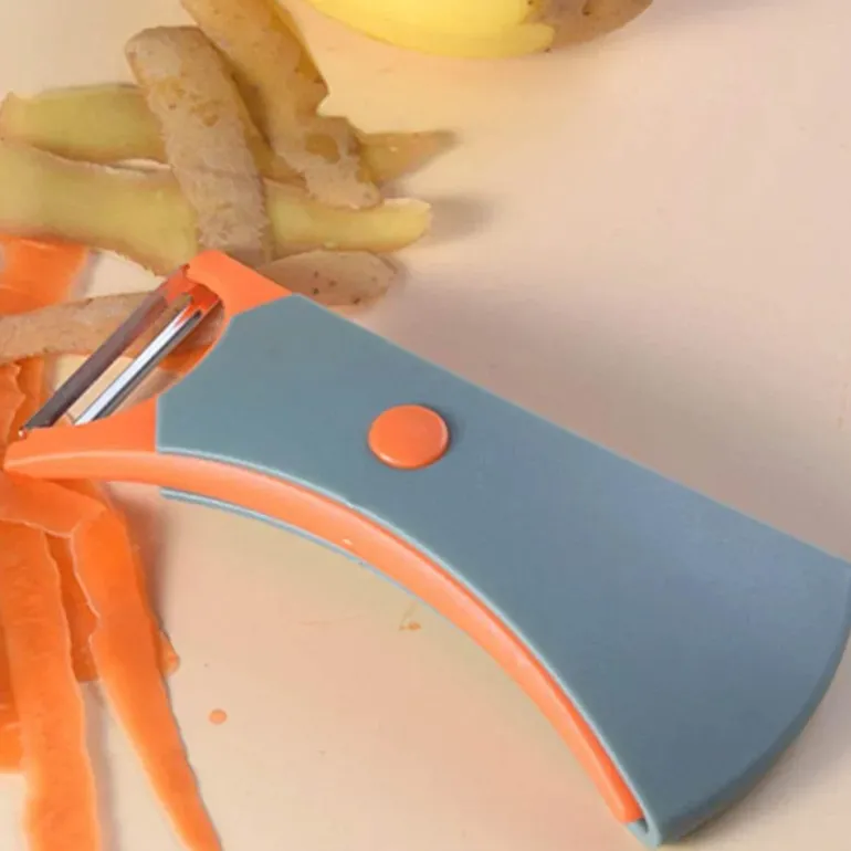 Obst- und Gemüseschäler mit Doppelfunktion – Easy Slice Küchenwerkzeug