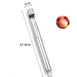 Obstentkerner - Gerät zum Entfernen von Apfelkernen