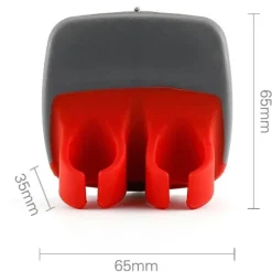 Obstschäler und -schneider aus Edelstahl – Küchengerät mit Doppelfingerschneider