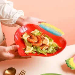 Obstteller-Set aus Keramik – dekorative Serviergeschirr für das Esszimmer