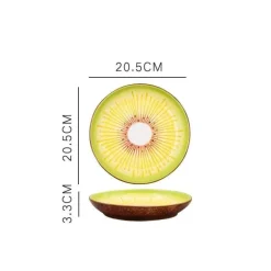 Obstteller-Set aus Keramik – dekorative Serviergeschirr für das Esszimmer