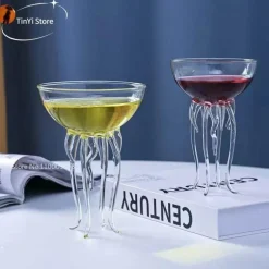 Octopus Cocktailglas-Set – Dekorative Kelche für Partys und Bars