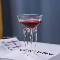 Octopus Cocktailglas-Set – Dekorative Kelche für Partys und Bars