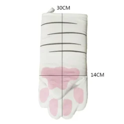 Ofenhandschuhe mit Katzenpfotenmotiv – Süßes Küchenzubehör