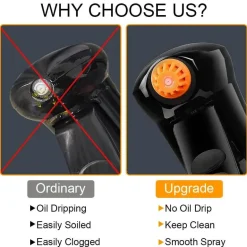 Olivenöl-Sprüher – Upgrade-Koch-Sprühflasche für Air Fryer, Salat, BBQ