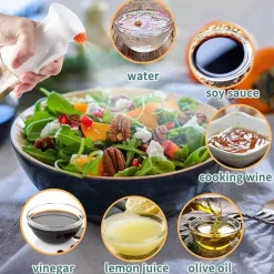 Olivenöl-Sprüher – Upgrade-Koch-Sprühflasche für Air Fryer, Salat, BBQ