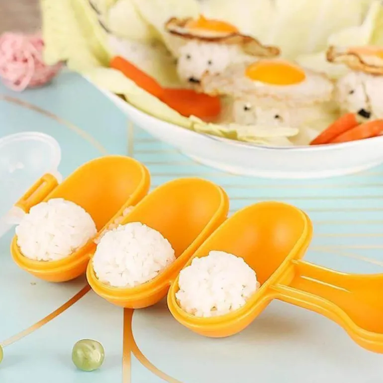 Onigiri-Formen-Maker – DIY-Sushi-Werkzeug für perfekte Reisbällchen