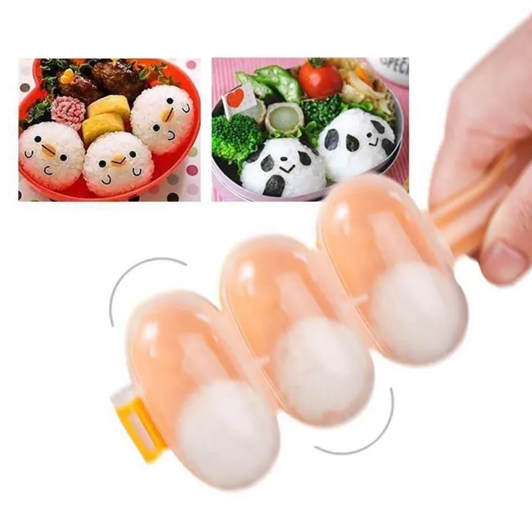 Onigiri-Formen-Maker – DIY-Sushi-Werkzeug für perfekte Reisbällchen