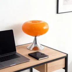 Orbital Illuminator 3000 Table Lamp – Glass and Metal Desk Lamp