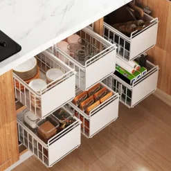 Organizer unter der Spüle – Ausziehbares Lagerregal