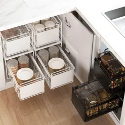 Organizer unter der Spüle – Ausziehbares Lagerregal