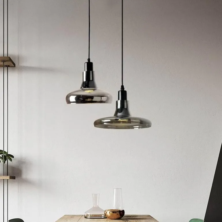 Oval Pendant Lamp - Modern Nordic Ceiling Light Fixture