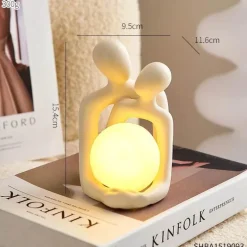 Paar-Liebeslampe - Ewige Verbundenheit Nachtlicht