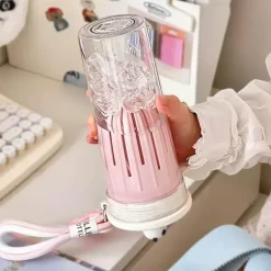 Panda-Wasserflasche – entzückender wiederverwendbarer Getränkebehälter für Kinder und Erwachsene