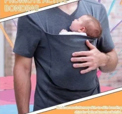 Papa Känguru T-Shirt - Lustiges Vatertags-T-Shirt