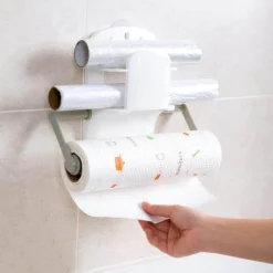 Papierrollenschneiderhalter - Wandmontierter Folienspender