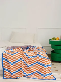 Pastelldecke – Weicher, gemütlicher Überwurf in Pastellfarben