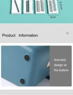 Pastellfarbener Gemüseschneider – Multifunktionales Küchenwerkzeug