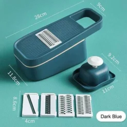 Pastellfarbener Gemüseschneider – Multifunktionales Küchenwerkzeug