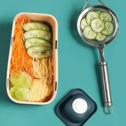 Pastellfarbener Gemüseschneider – Multifunktionales Küchenwerkzeug